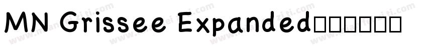 MN Grissee Expanded字体转换